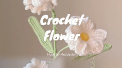 Hướng dẫn móc hoa len đơn giản và đẹp mắt