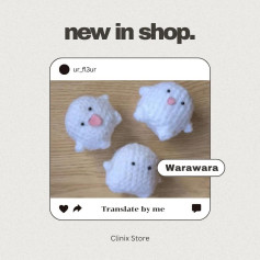 Hướng dẫn móc len hình ma đáng yêu cho mùa Halloween