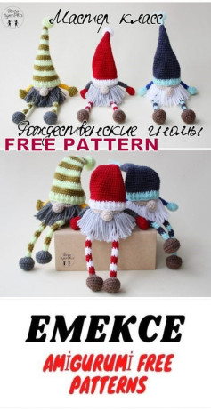 Hướng dẫn móc len Ông già Noel chi tiết và dễ hiểu