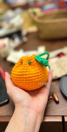 Hướng dẫn móc quả bí ngô len dễ thương cho mùa thu