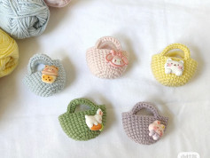 Hướng dẫn móc túi mini dễ thương từ Pookie Crochet