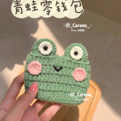 Hướng dẫn móc ví tiền hình ếch dễ thương