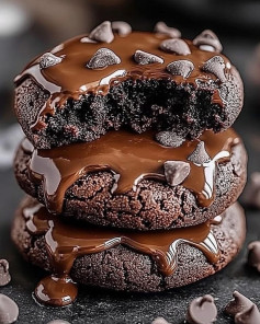 Lava Brownie Cookies