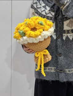 Móc bó hoa xinh iu làm quà ngày 20/10