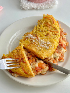 Pancake Khoai Tây Gà Phô Mai Giòn Tan Cho Bữa Sáng Cuối Tuần