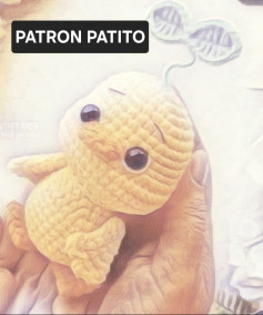 Patrón Amigurumi de Patito Adorable y Tierno