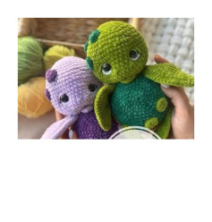 Patrón de amigurumi: tiernos dinosaurios de punto