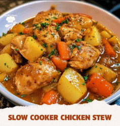 Slow Cooker Chicken Stew