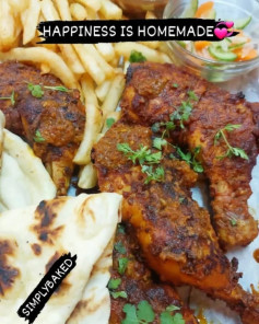 Smoky Chicken Tikka with Charcoal Aroma