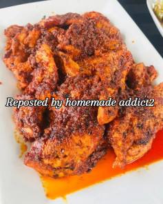 Spicy BBQ Chicken Fillets with Zesty Sauce