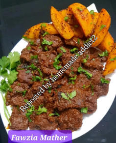 Spicy Creamy Rump Steak Delight