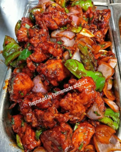 Spicy Crispy Chilli Chicken Delight