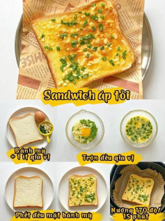 tổng hợp các món sandwich