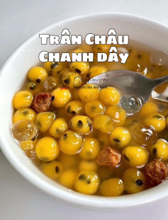 Trân Châu Chanh Dây Mát Lạnh - Thơm Ngon Tuyệt Đỉnh