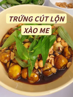 Trứng Cút Lộn Xào Me Thơm Ngon Đậm Đà Vị Me