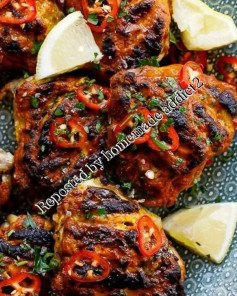 Zesty Airfryer Chicken Tikka with Fresh Lemon Zing