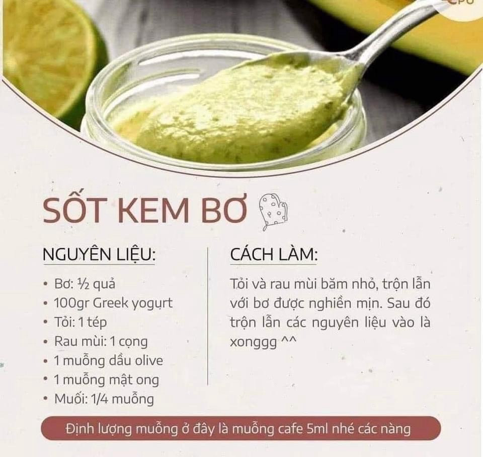 11 công thức làm sốt trộn salad ngon: Sữa chua, Rau mùi, Bơ hạt, Chanh dây, Giấm táo