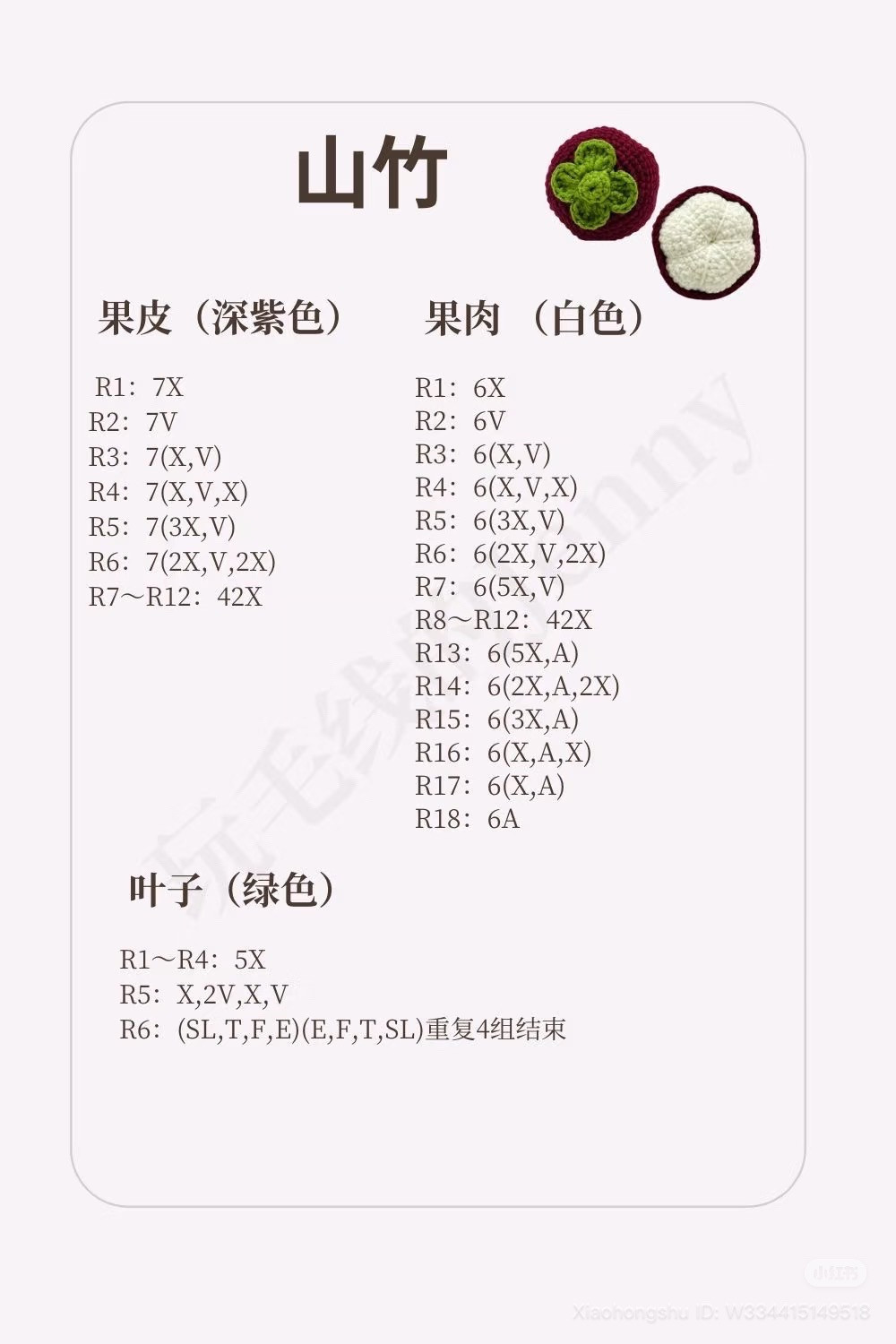 16 Cute 3D Crochet Fruit Patterns: Orange, Pear, Apple, Passion Fruit