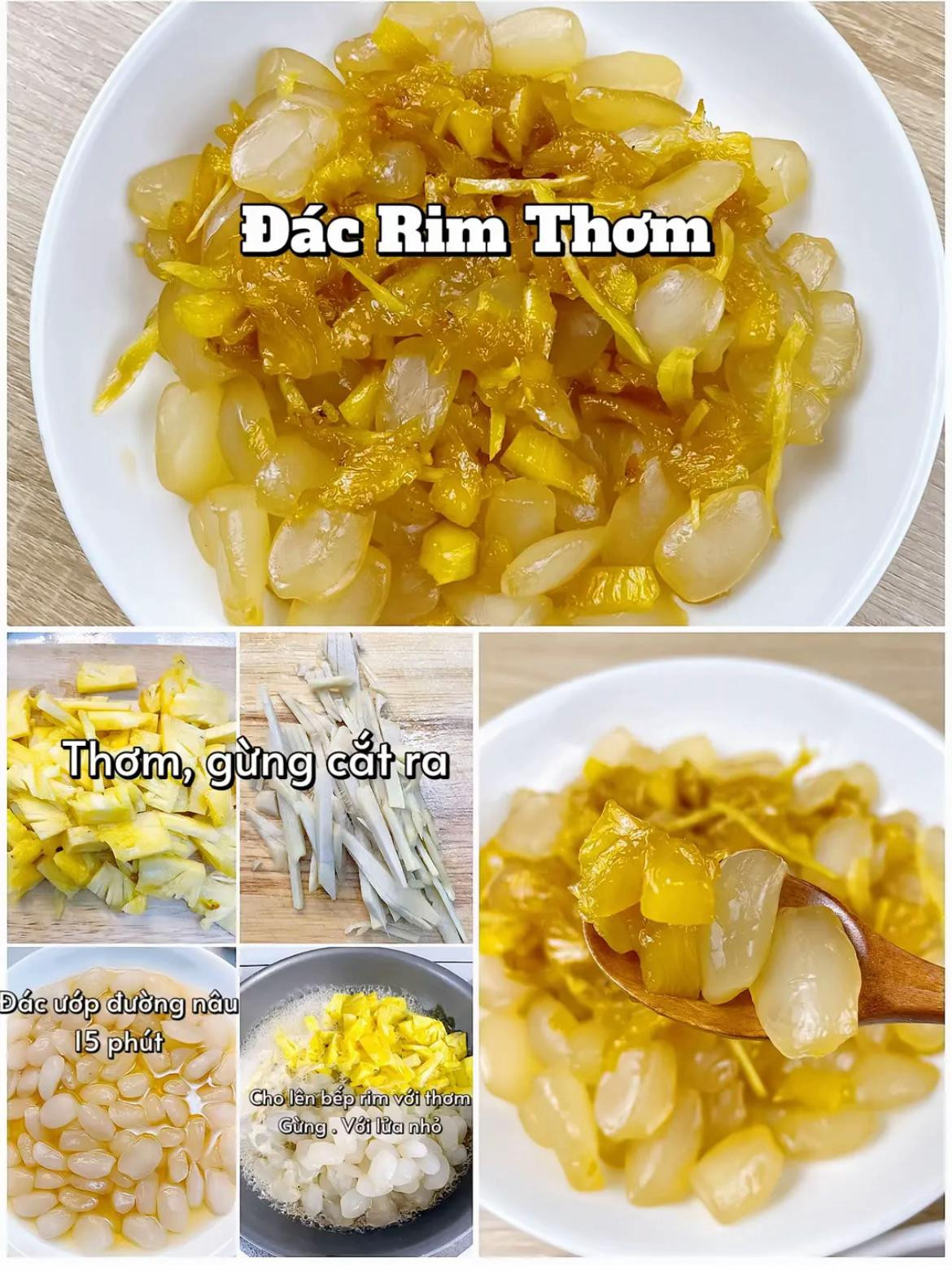 3 Cách Làm Đác Rim Ngon Nhất: Phúc Bồn Tử, Thơm Và Chè Đác