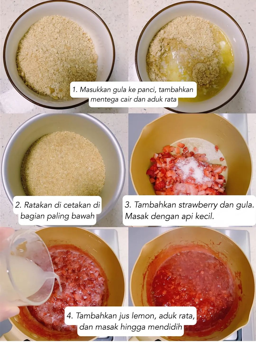 3 Resep Kue Enak Tanpa Oven: Chocolate Cake, Strawberry Cake và Mango Dessert