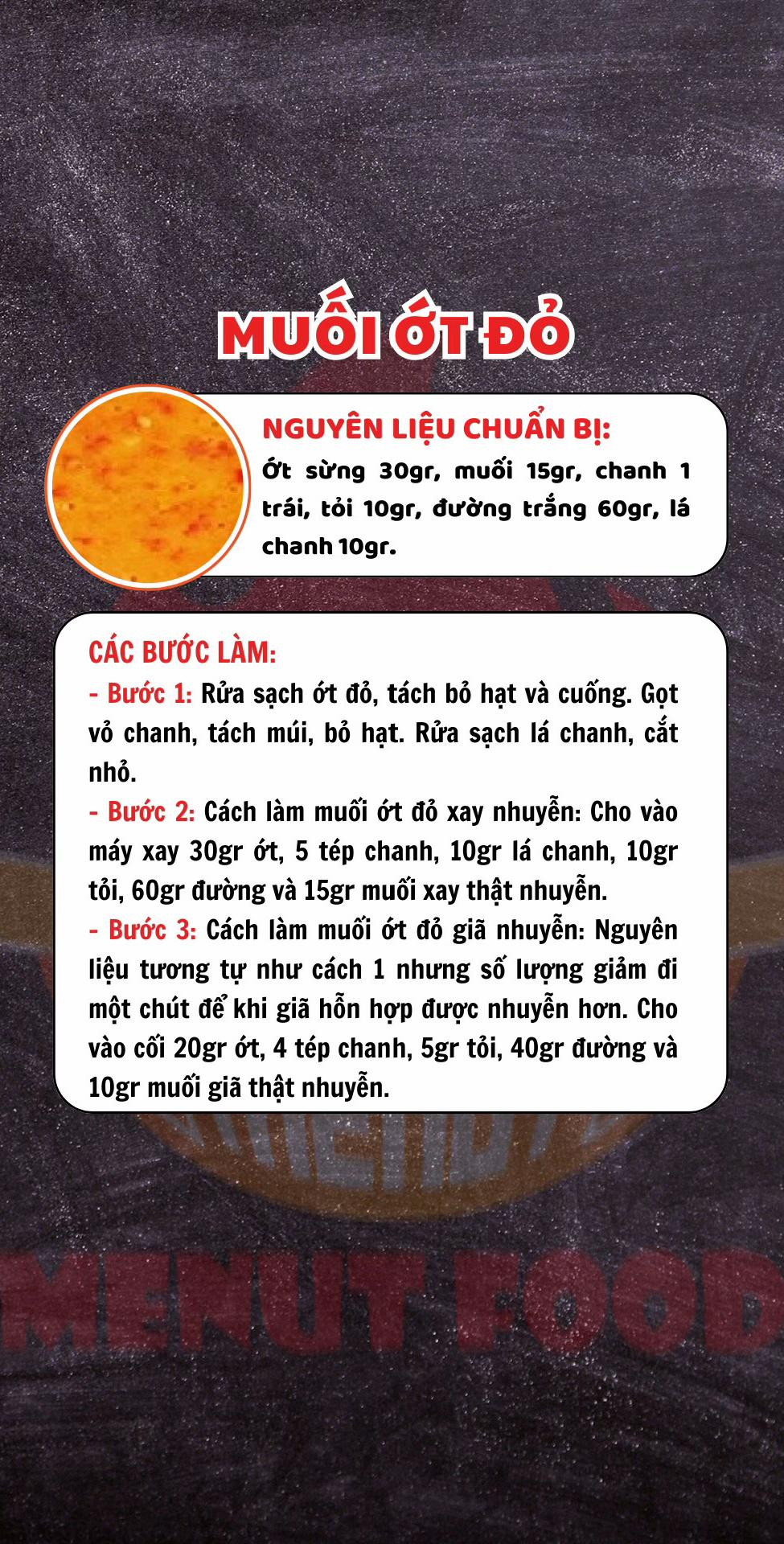 4 Cách Làm Muối Chấm Hải Sản: Muối ớt xanh, đỏ, sả tắc và nước mắm