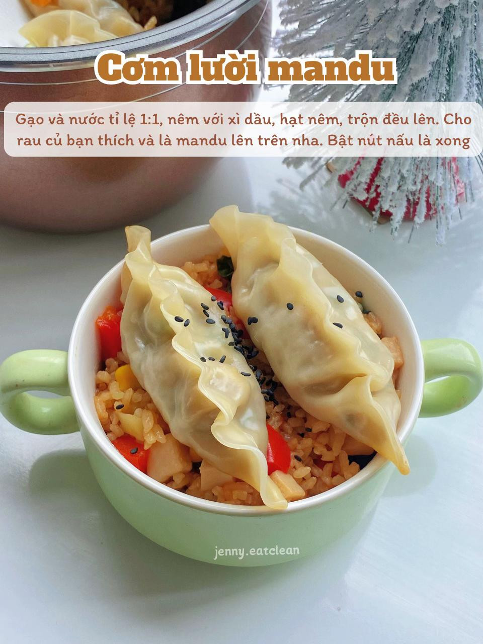 4 cách nấu Mandu siêu ngon và nhanh gọn: Áp chảo, Cơm lười, Canh Healthy, Canh Kimchi