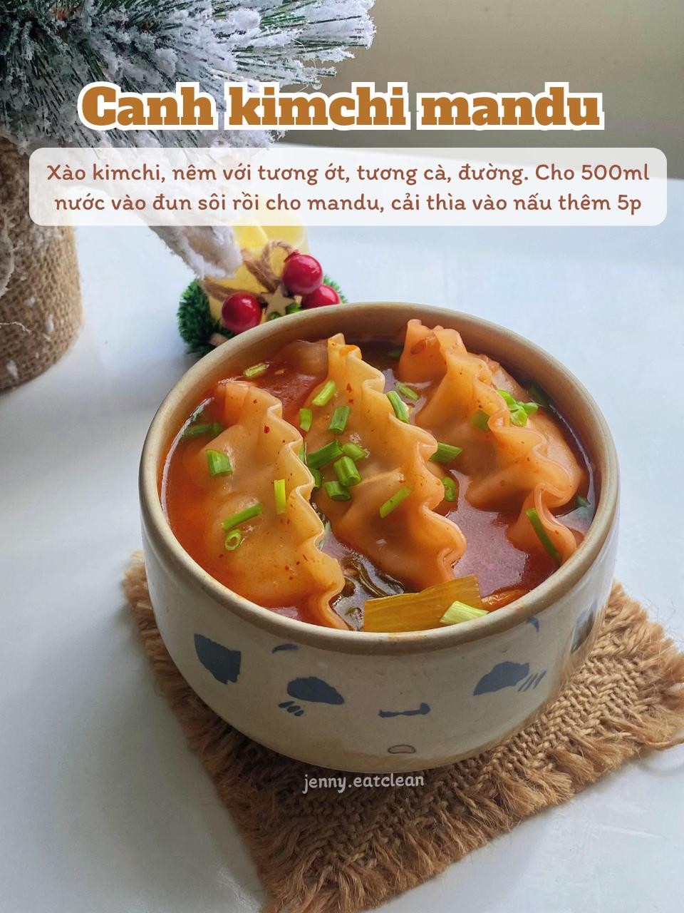 4 cách nấu Mandu siêu ngon và nhanh gọn: Áp chảo, Cơm lười, Canh Healthy, Canh Kimchi