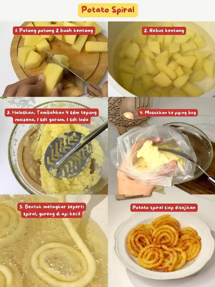 4 Cemilan Kentang Wajib Dicoba: Bola-bola Udang, Cheese Stick, Mini Kroket & Potato Spiral