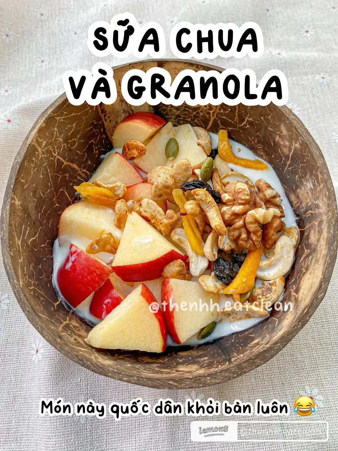 4 Công Thức Healthy Cho Bữa Sáng: Sữa Chua Granola, Tiramisu Biscotti, Yến Mạch & Smoothie Bowl