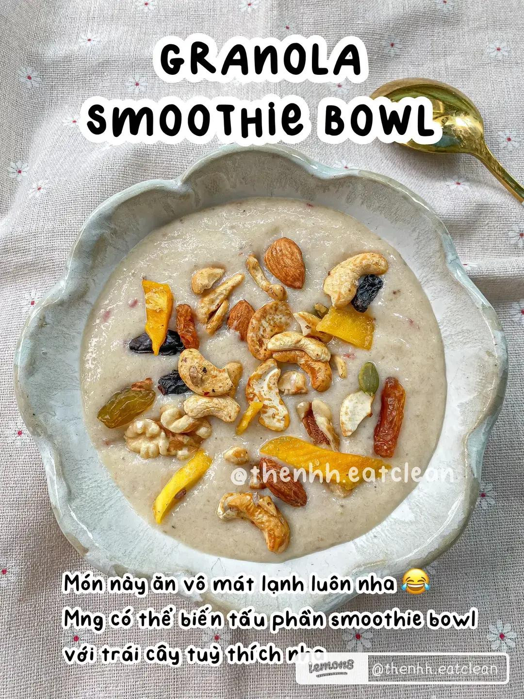 4 Công Thức Healthy Cho Bữa Sáng: Sữa Chua Granola, Tiramisu Biscotti, Yến Mạch & Smoothie Bowl