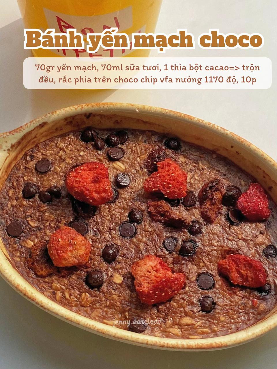 4 công thức làm bánh từ yến mạch: Matcha, phô mai, choco và yến mạch matcha kitkat