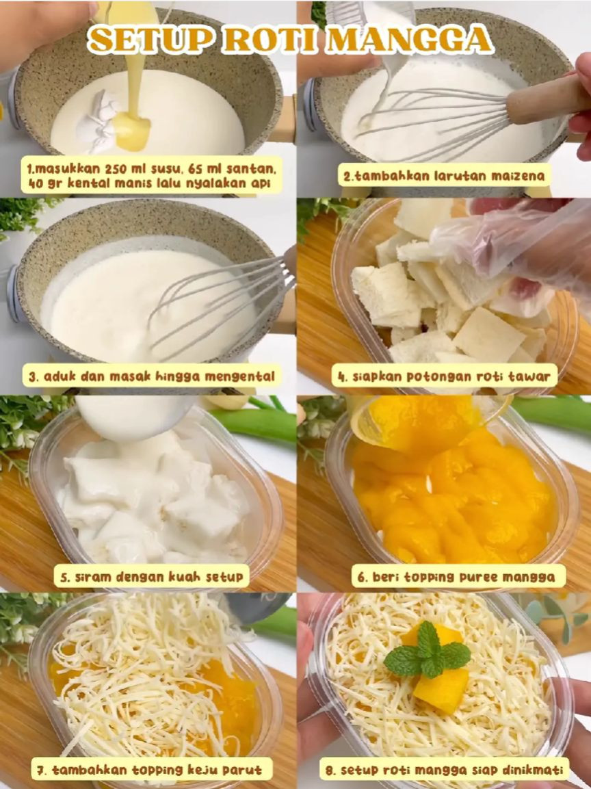 4 Kreasi Setup Roti Tawar: Milo, Mangga, Strawberry và Jasuke