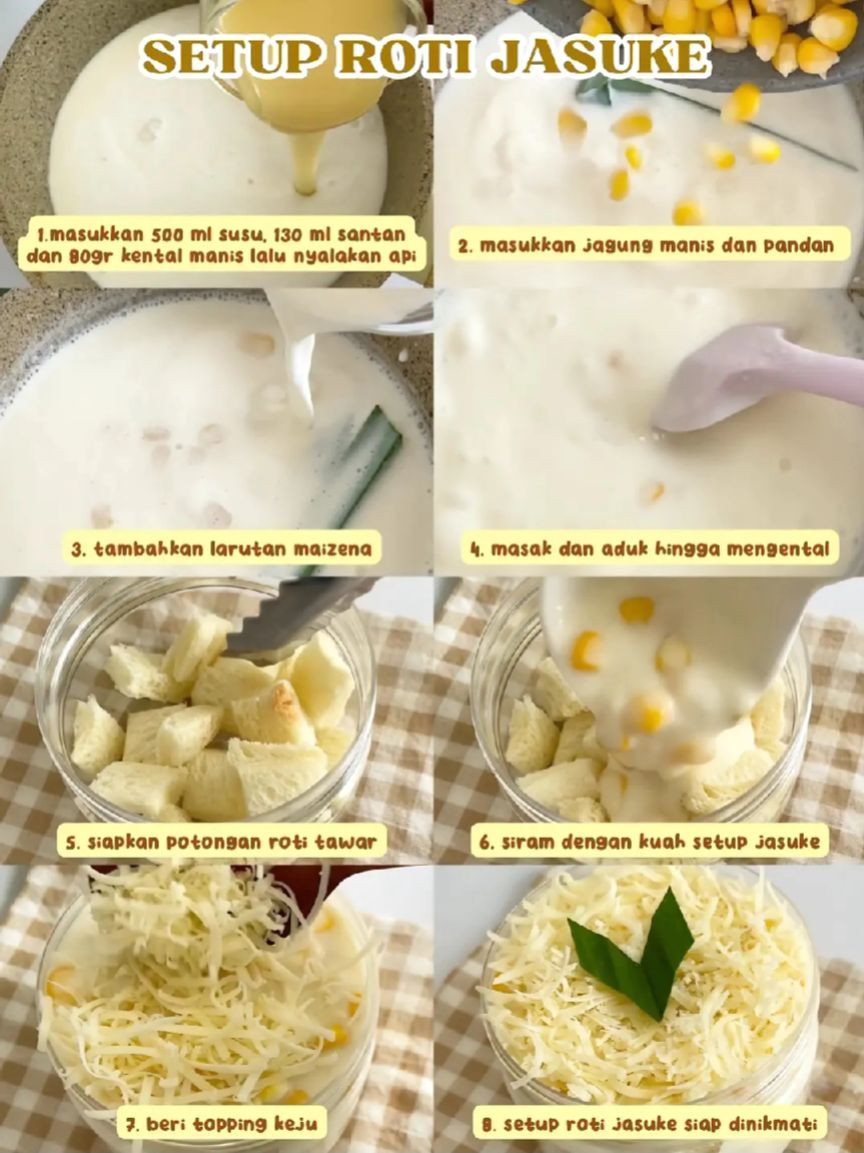 4 Kreasi Setup Roti Tawar: Milo, Mangga, Strawberry và Jasuke