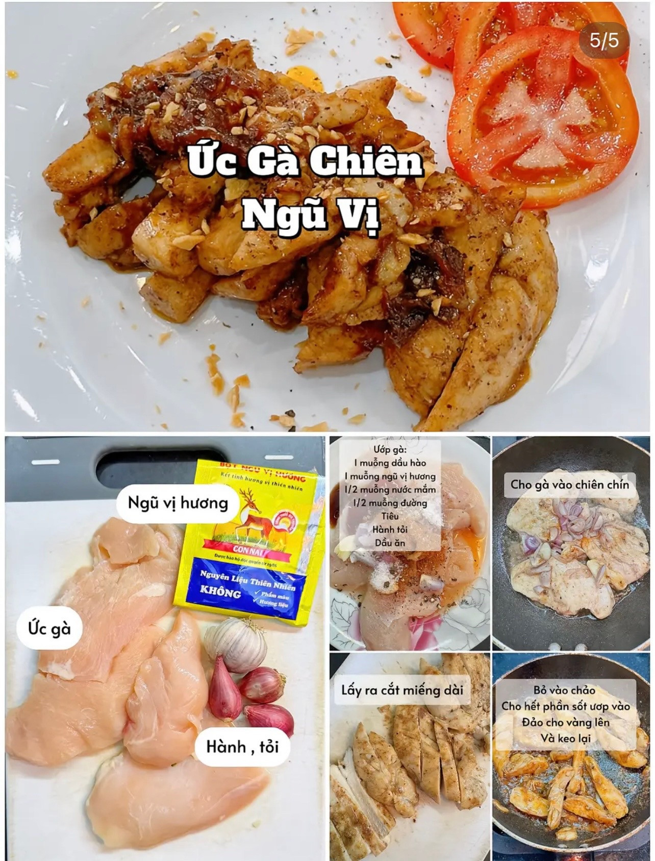 4 Món Ngon Đãi Tết Từ Gà Cho Team Healthy, Giảm Cân