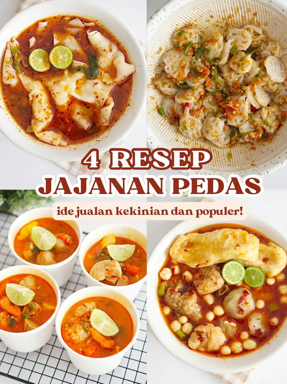 4 Resep Jajanan Pedas Viral: Pangsit Chili Oil, Seblak Cobek, Mie Pedas dan Ceker Pedas