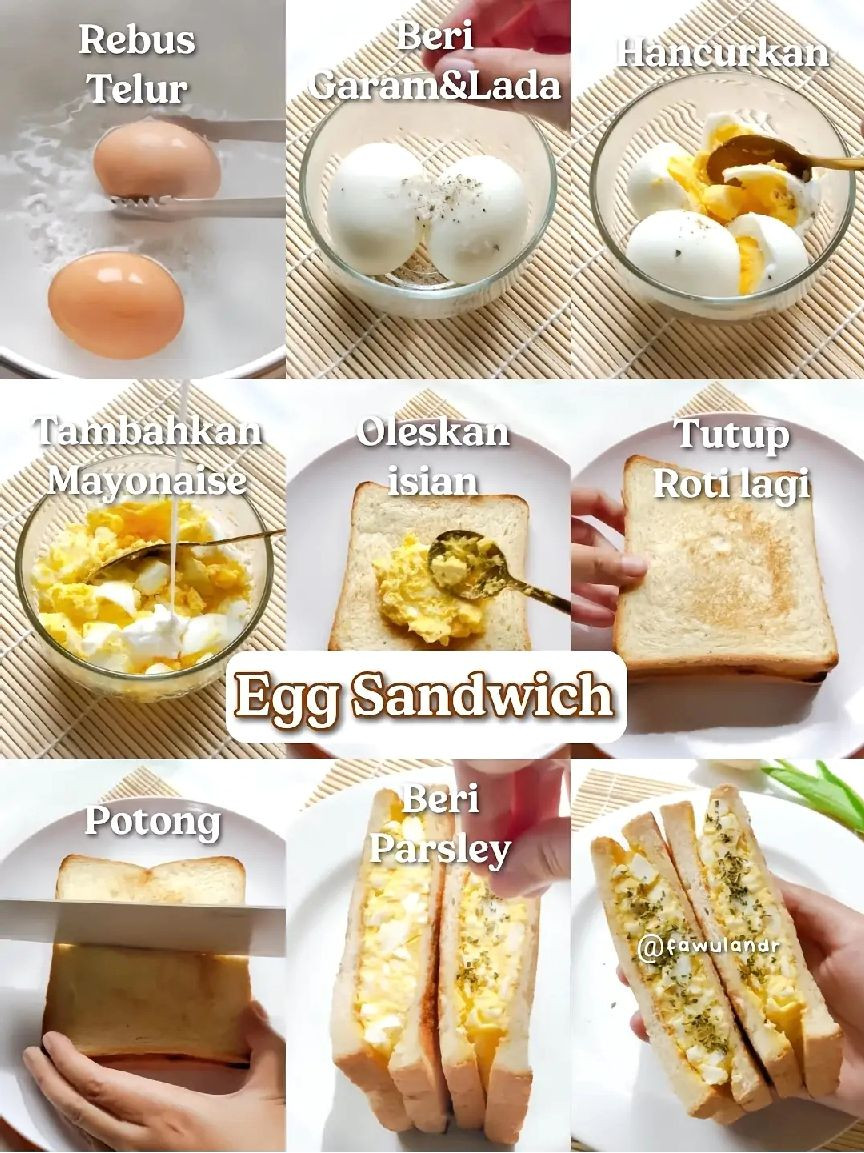 4 Resep Sandwich Đơn Giản Cho Bữa Sáng Ngon Khó Cưỡng
