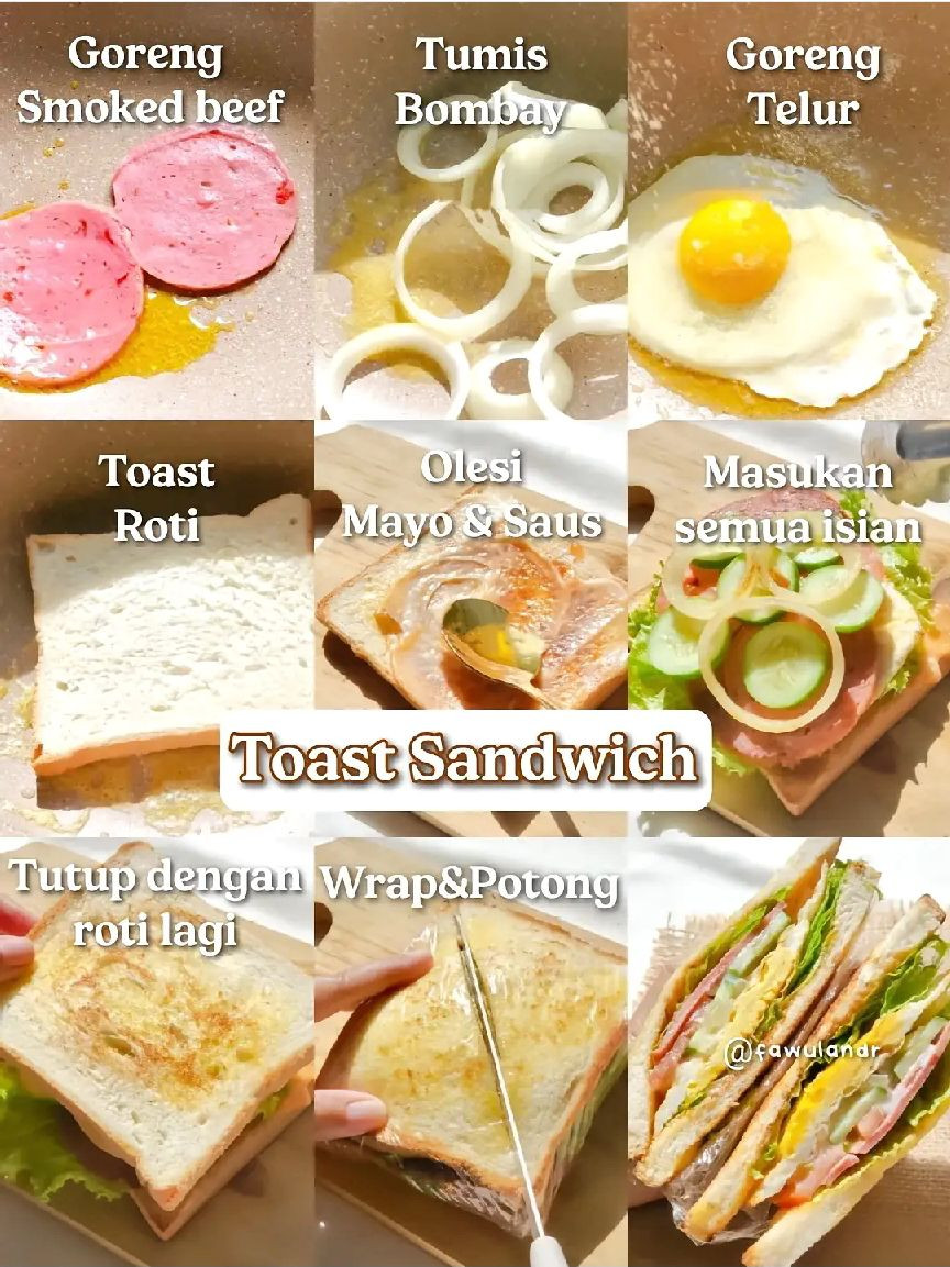4 Resep Sandwich Đơn Giản Cho Bữa Sáng Ngon Khó Cưỡng