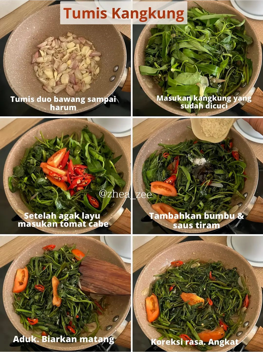 4 Resep Tumisan Cuma Satu Bahan Utama: Jamur Tiram, Kangkung, Labu Siam & Brokoli