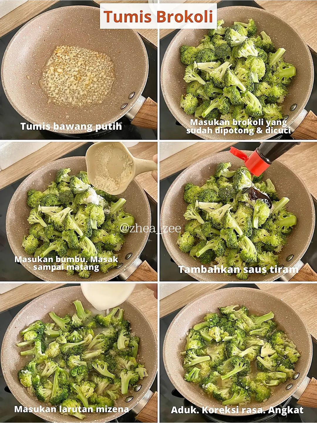 4 Resep Tumisan Cuma Satu Bahan Utama: Jamur Tiram, Kangkung, Labu Siam & Brokoli