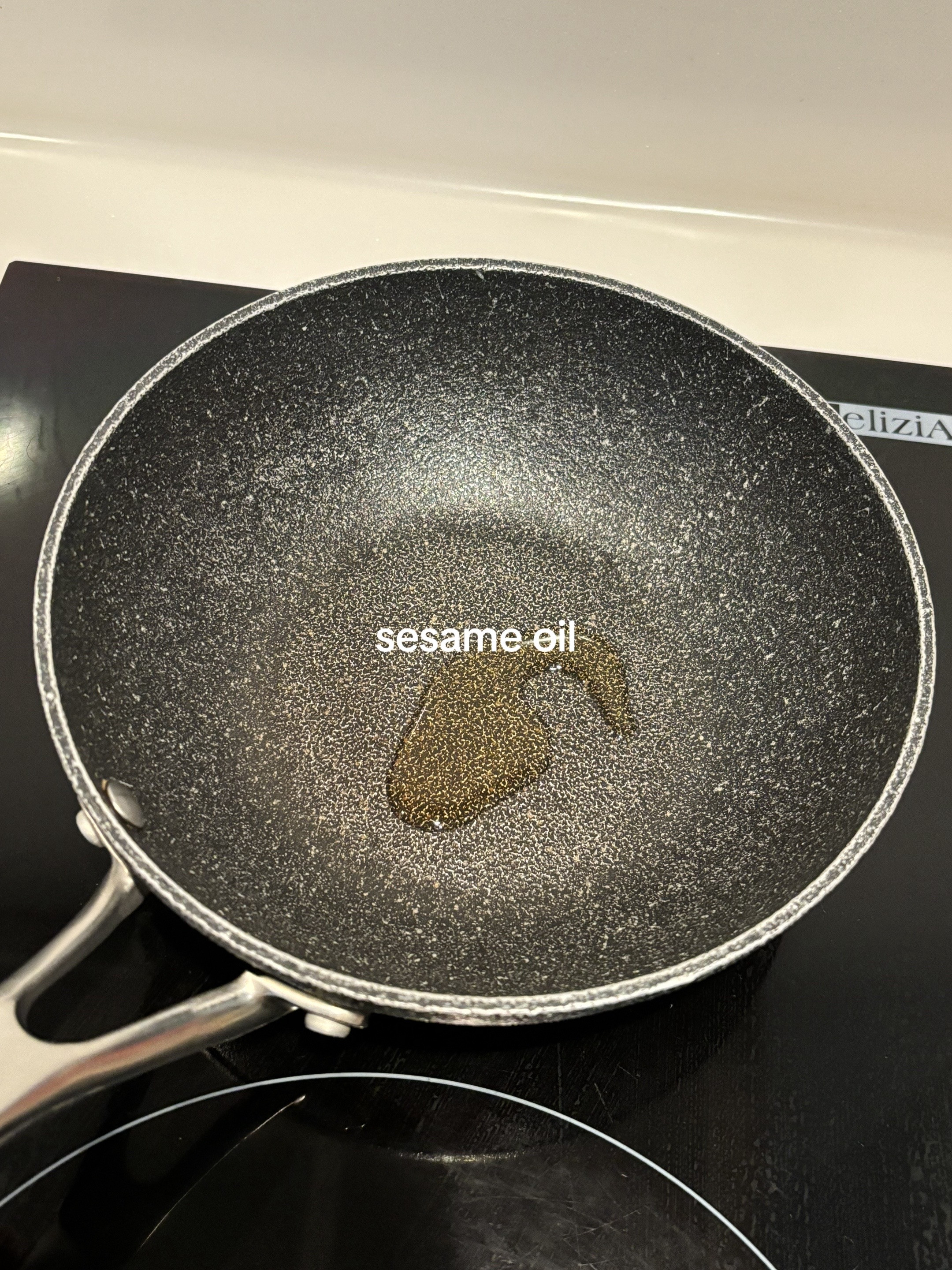 5 minute kimchi tofu egg stir-fry