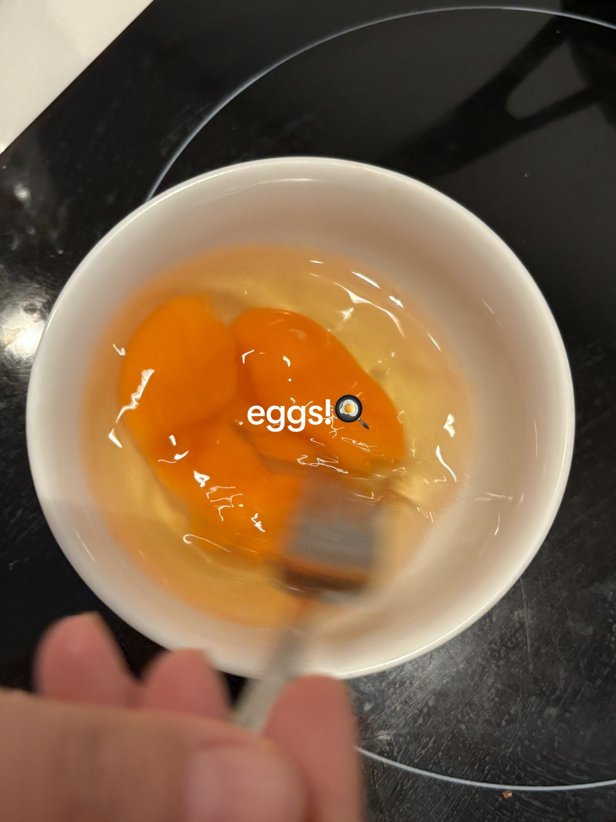 5 minute kimchi tofu egg stir-fry