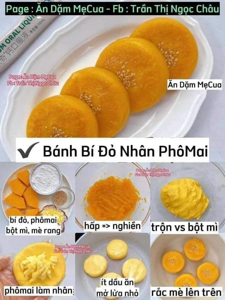 6 Công Thức Bánh Rau Củ Hấp Không Trứng Cho Bé Ăn Dặm