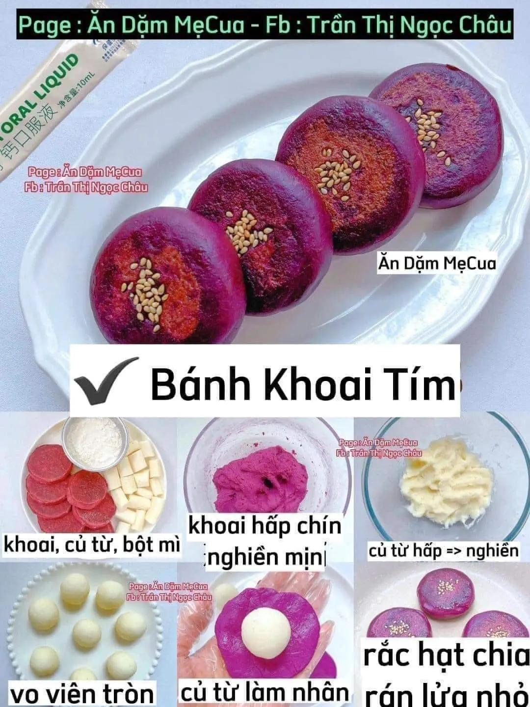 6 Công Thức Bánh Rau Củ Hấp Không Trứng Cho Bé Ăn Dặm