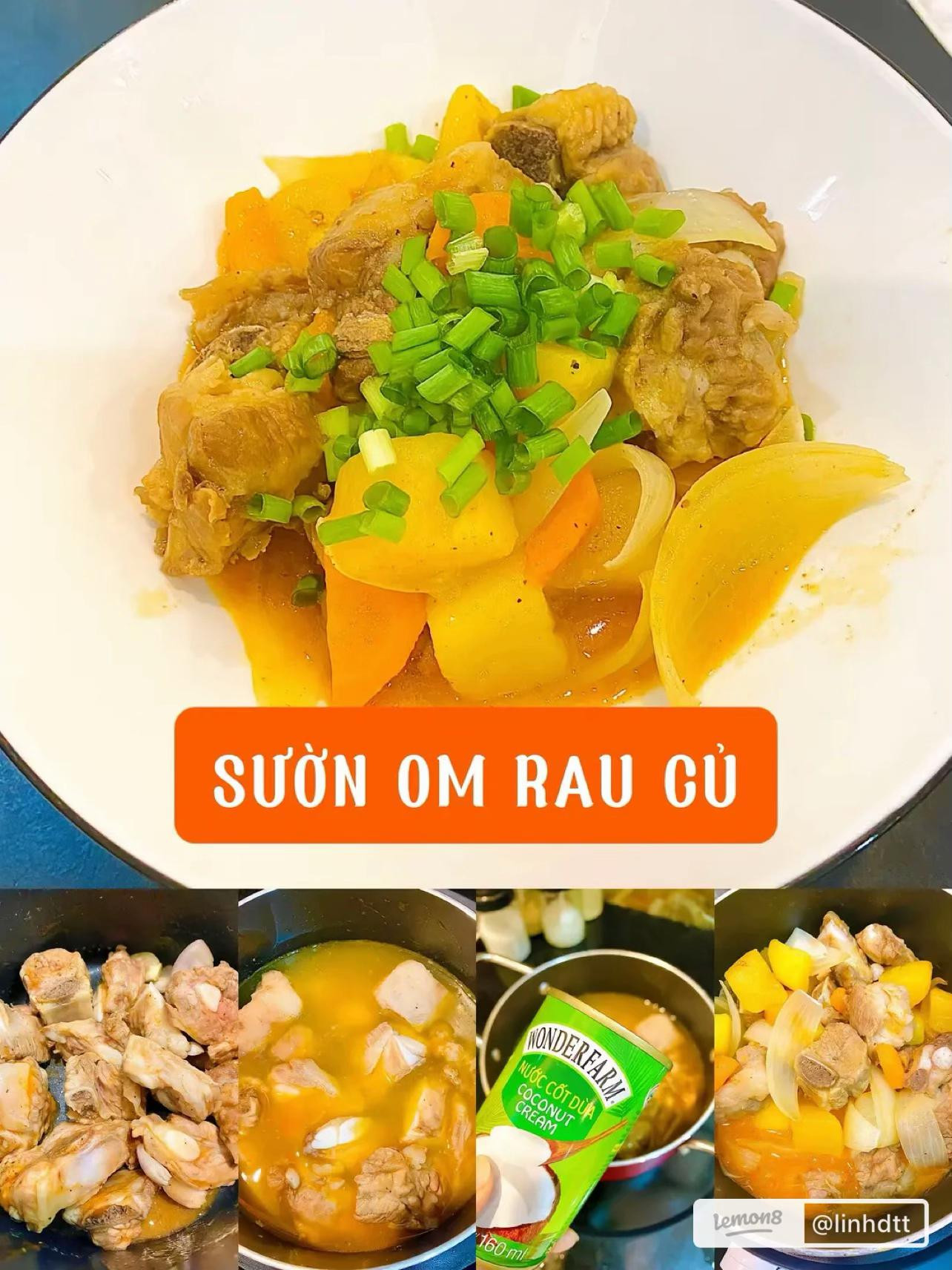 6 món ăn ngon từ 6 loại thịt khác nhau: vịt om ngũ vị, cá sốt cà chua, gà sốt cay