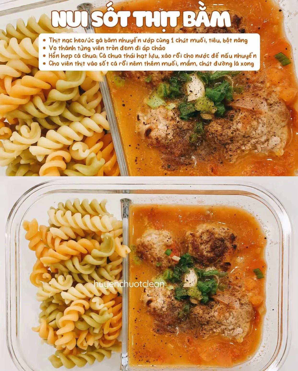 6 Thực đơn healthy khi chán cơm: Cơm cuộn khoai lang, bò lúc lắc, nui sốt thịt băm, mì ý sốt tôm bơ tỏi