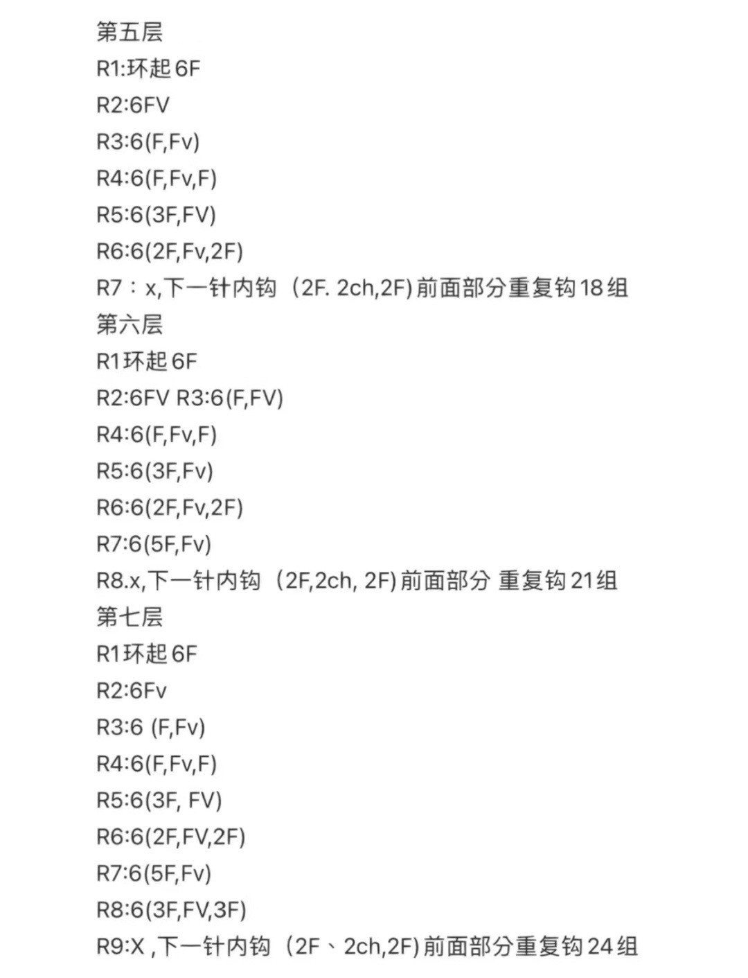 7-Layer Crochet Christmas Tree Pattern with Decorations