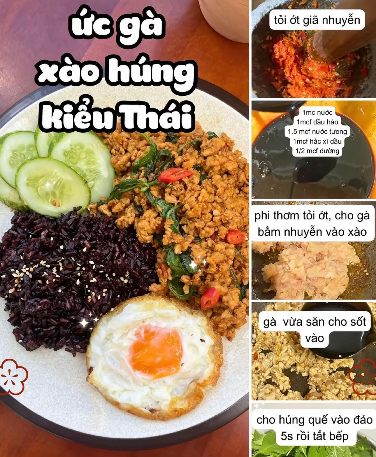 8 món ngon từ ức gà: Xào kiểu Thái, viên thảo mộc, bao kẹp teriyaki, áp chảo khoai tây