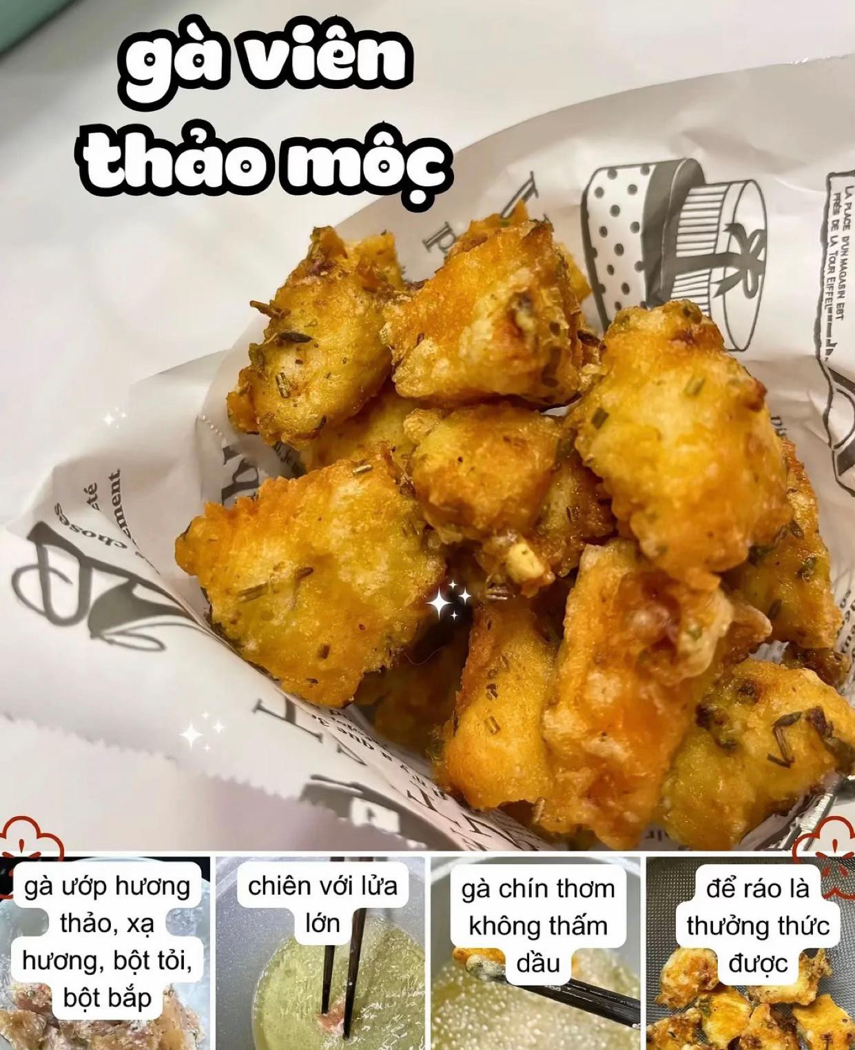 8 món ngon từ ức gà: Xào kiểu Thái, viên thảo mộc, bao kẹp teriyaki, áp chảo khoai tây