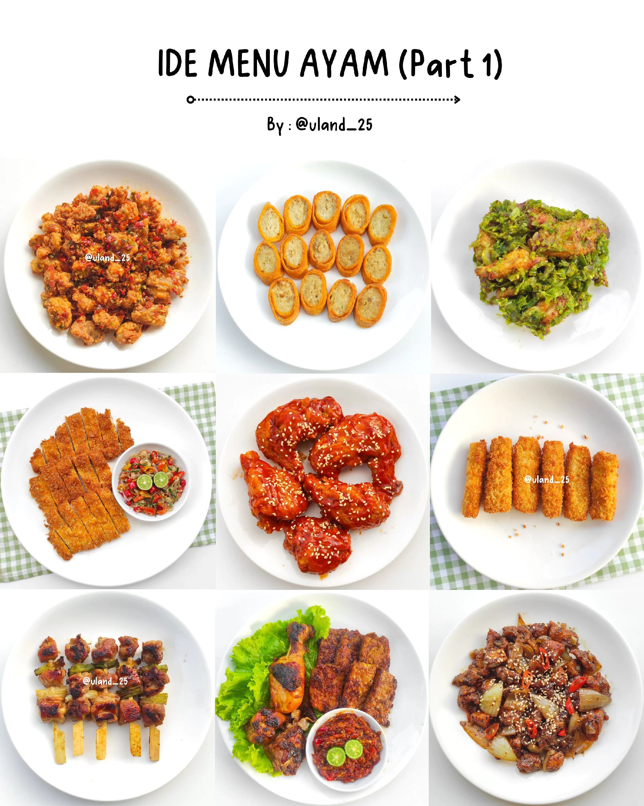 9 Ide Menu Ayam Sederhana: Ayam Chilli Padi, Chicken Egg Roll Ala Hokben, dan 7 Resep Varian Ayam Goreng & Bakar