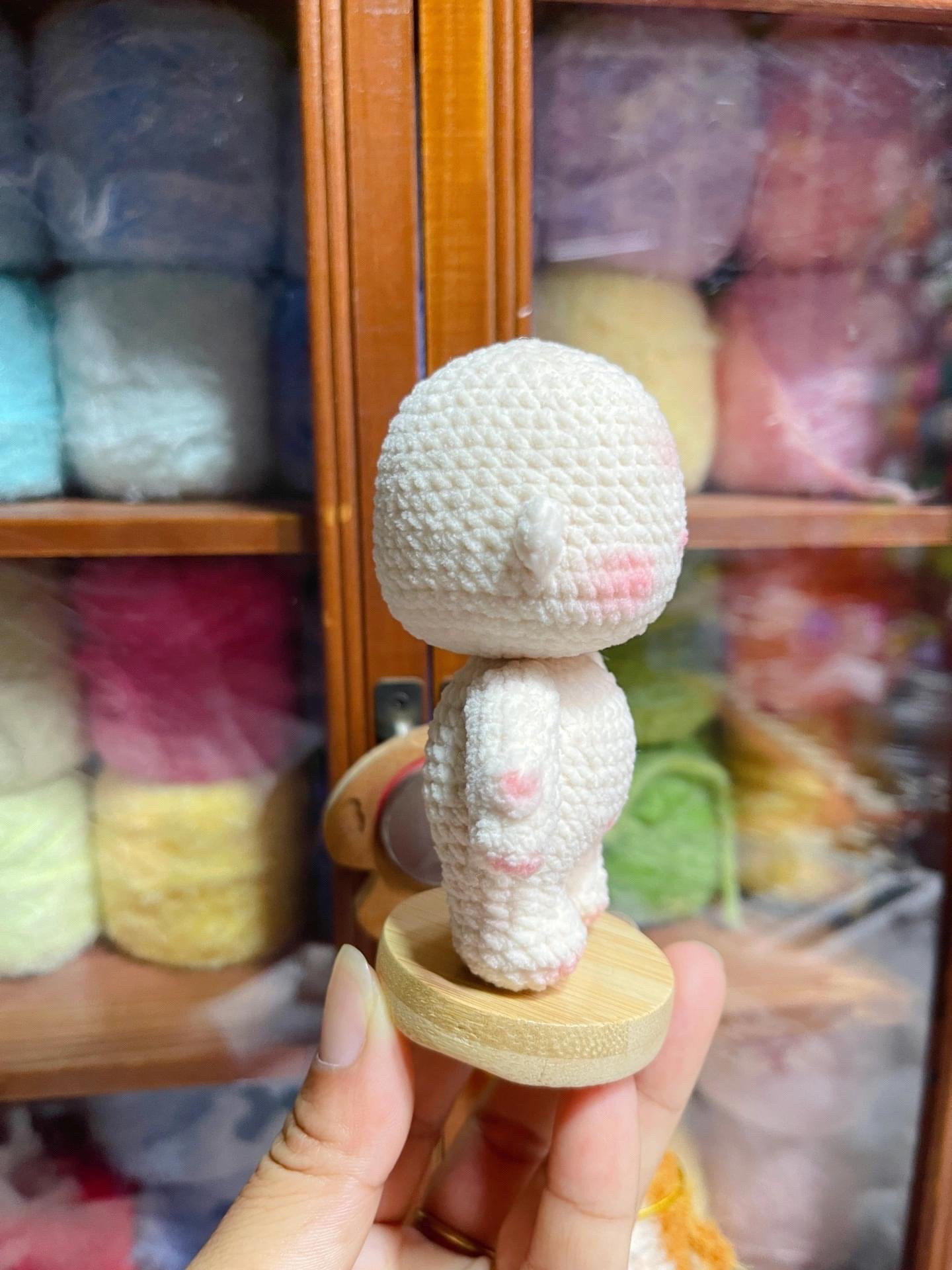 9cm Amigurumi Doll Body Chart Pattern